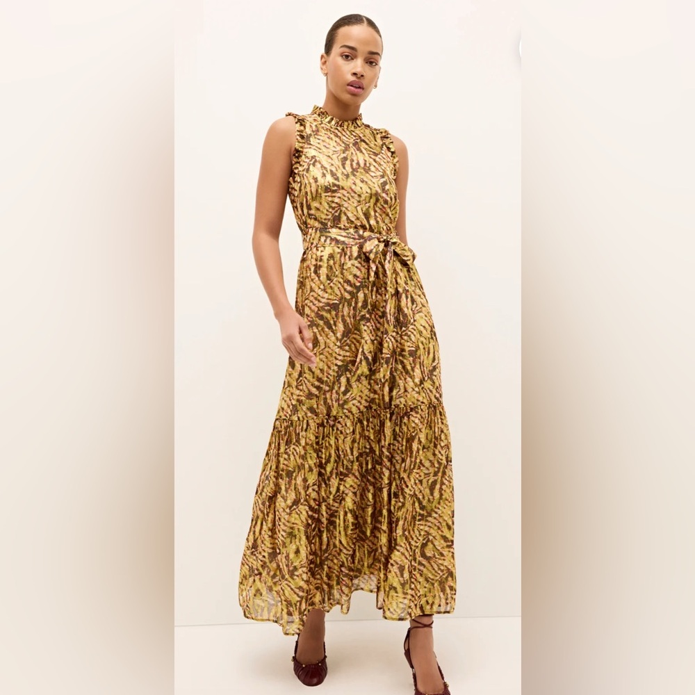 Marie Oliver Alice dress in wildcat print